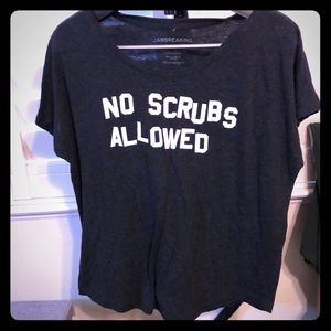 No Scrubs oversized T-shirt